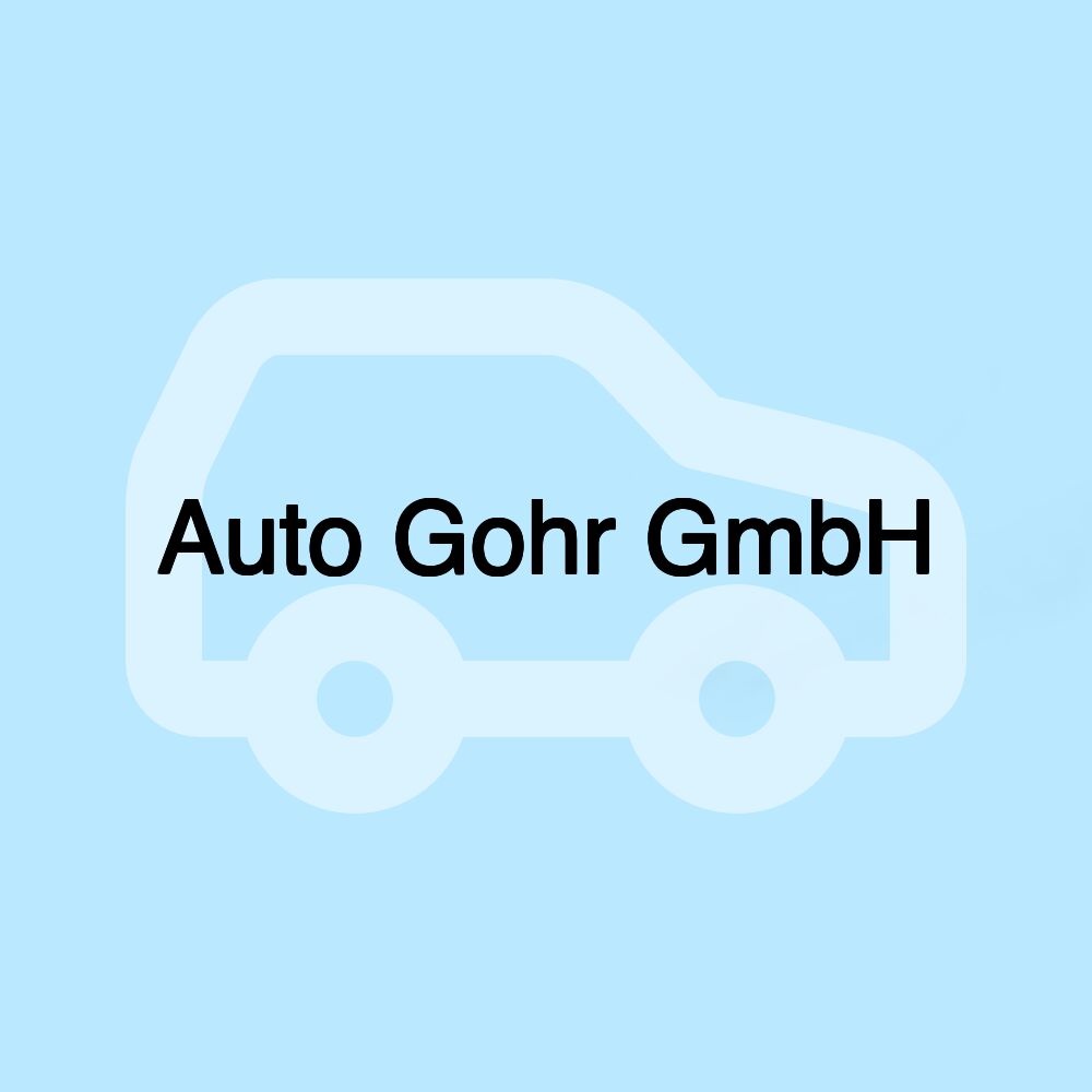 Auto Gohr GmbH