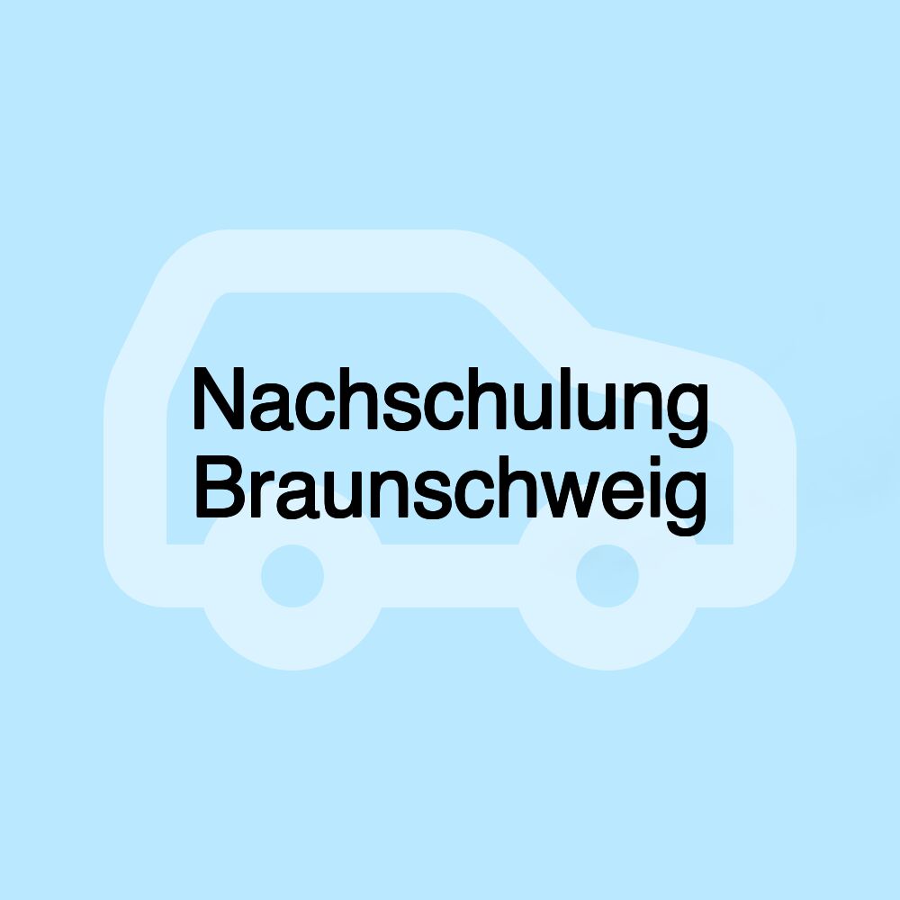 Nachschulung Braunschweig