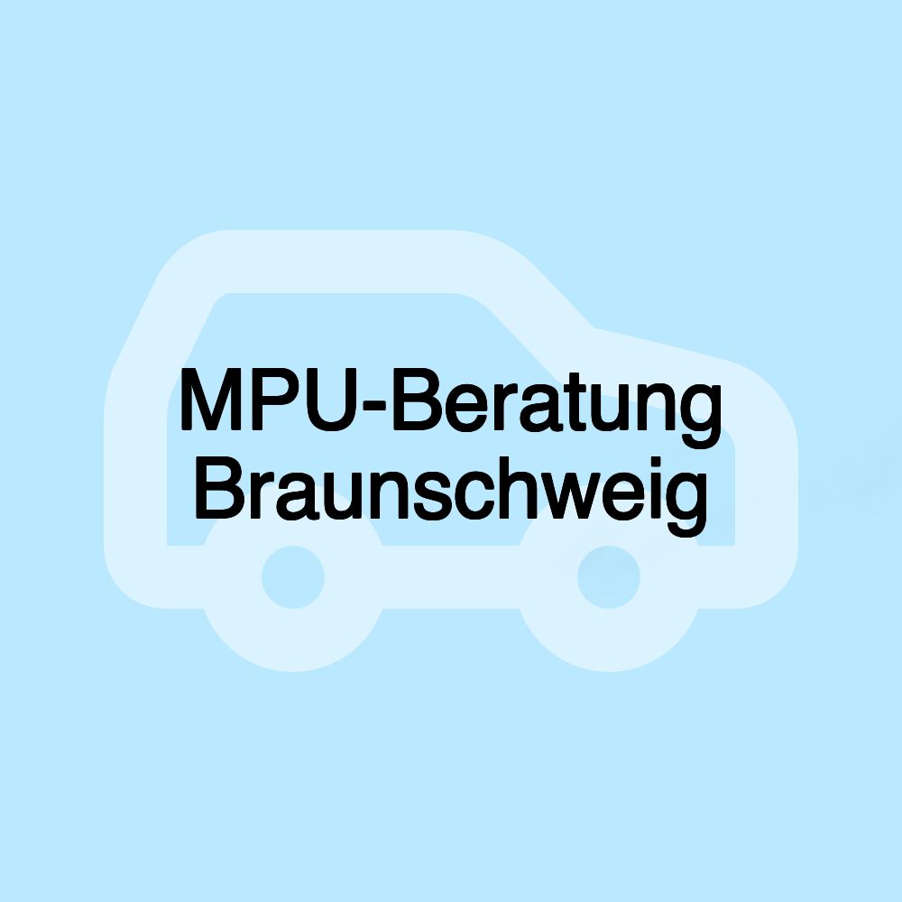 MPU-Beratung Braunschweig