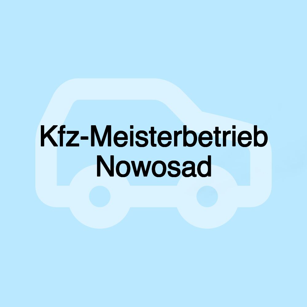 Kfz-Meisterbetrieb Nowosad