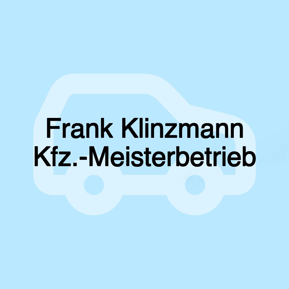 Frank Klinzmann Kfz.-Meisterbetrieb