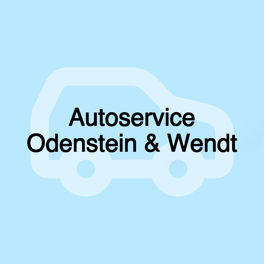 Autoservice Odenstein & Wendt