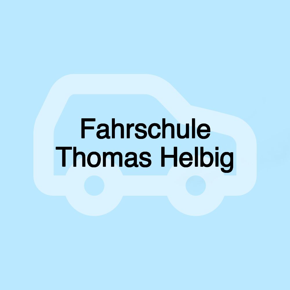 Fahrschule Thomas Helbig