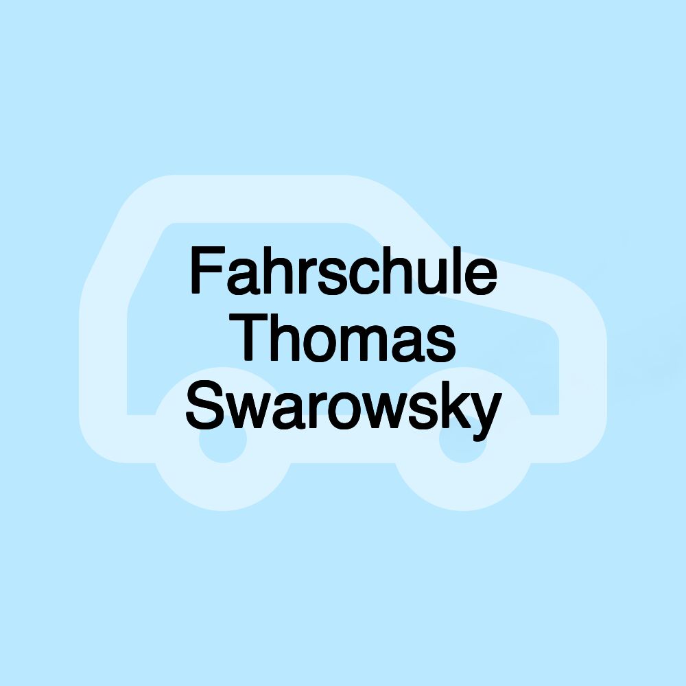 Fahrschule Thomas Swarowsky