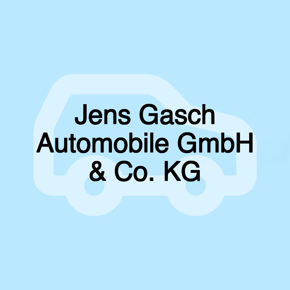 Jens Gasch Automobile GmbH & Co. KG