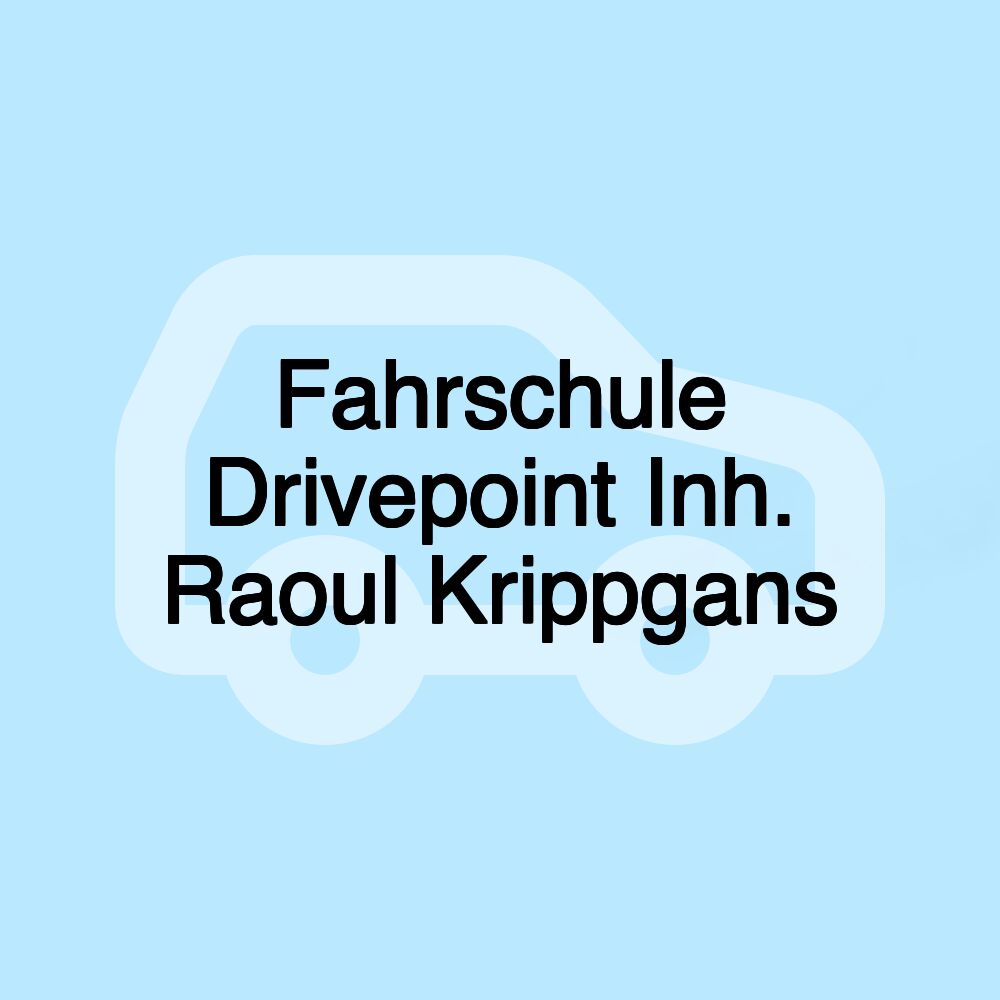 Fahrschule Drivepoint Inh. Raoul Krippgans