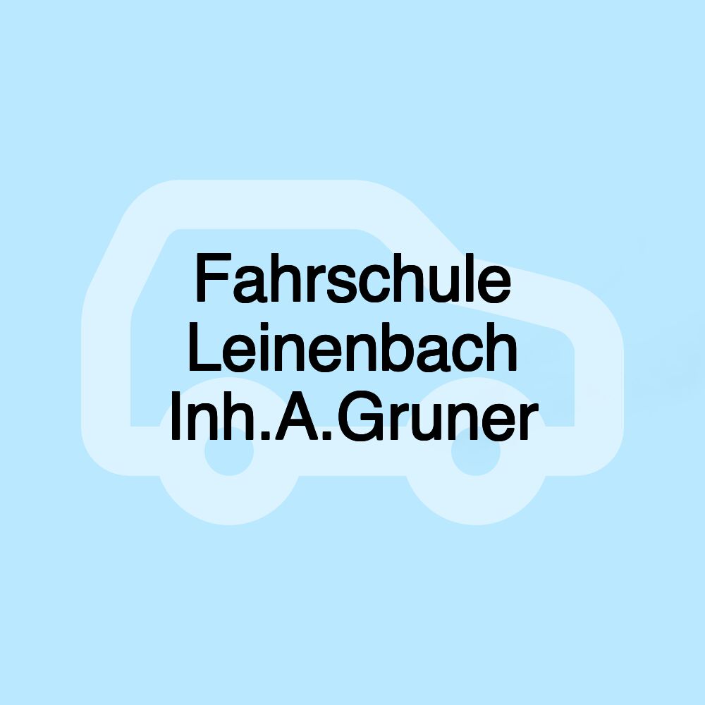 Fahrschule Leinenbach Inh.A.Gruner