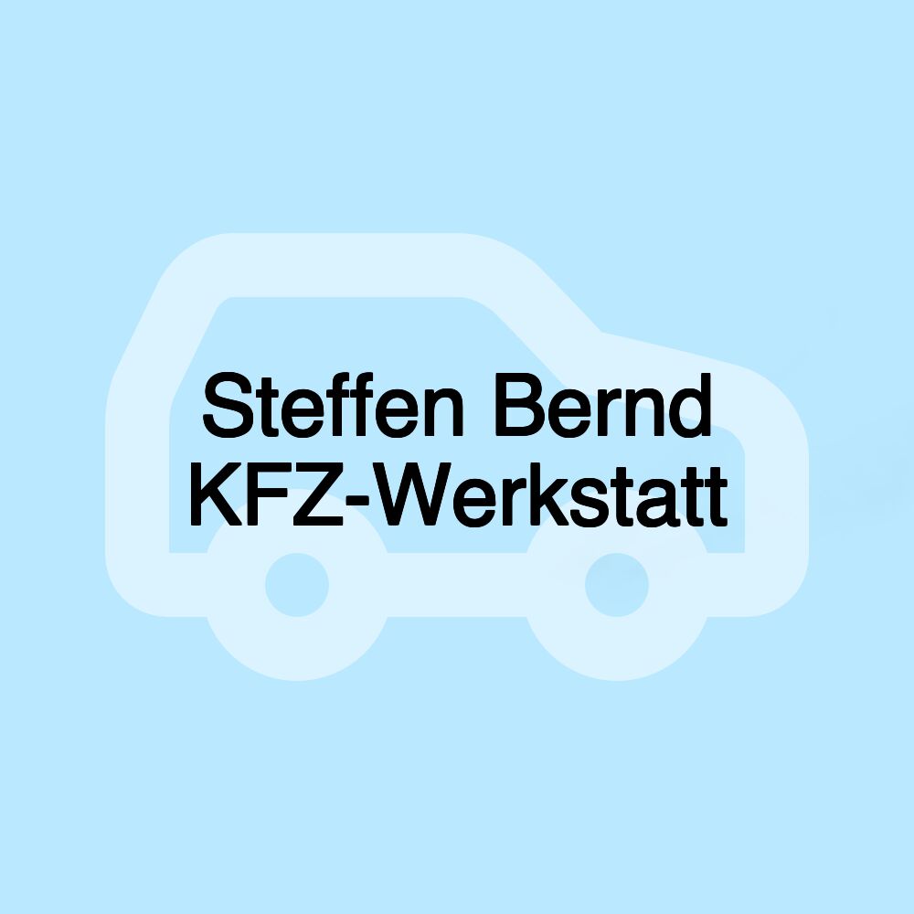 Steffen Bernd KFZ-Werkstatt