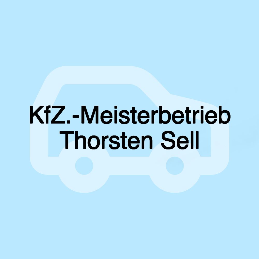 KfZ.-Meisterbetrieb Thorsten Sell