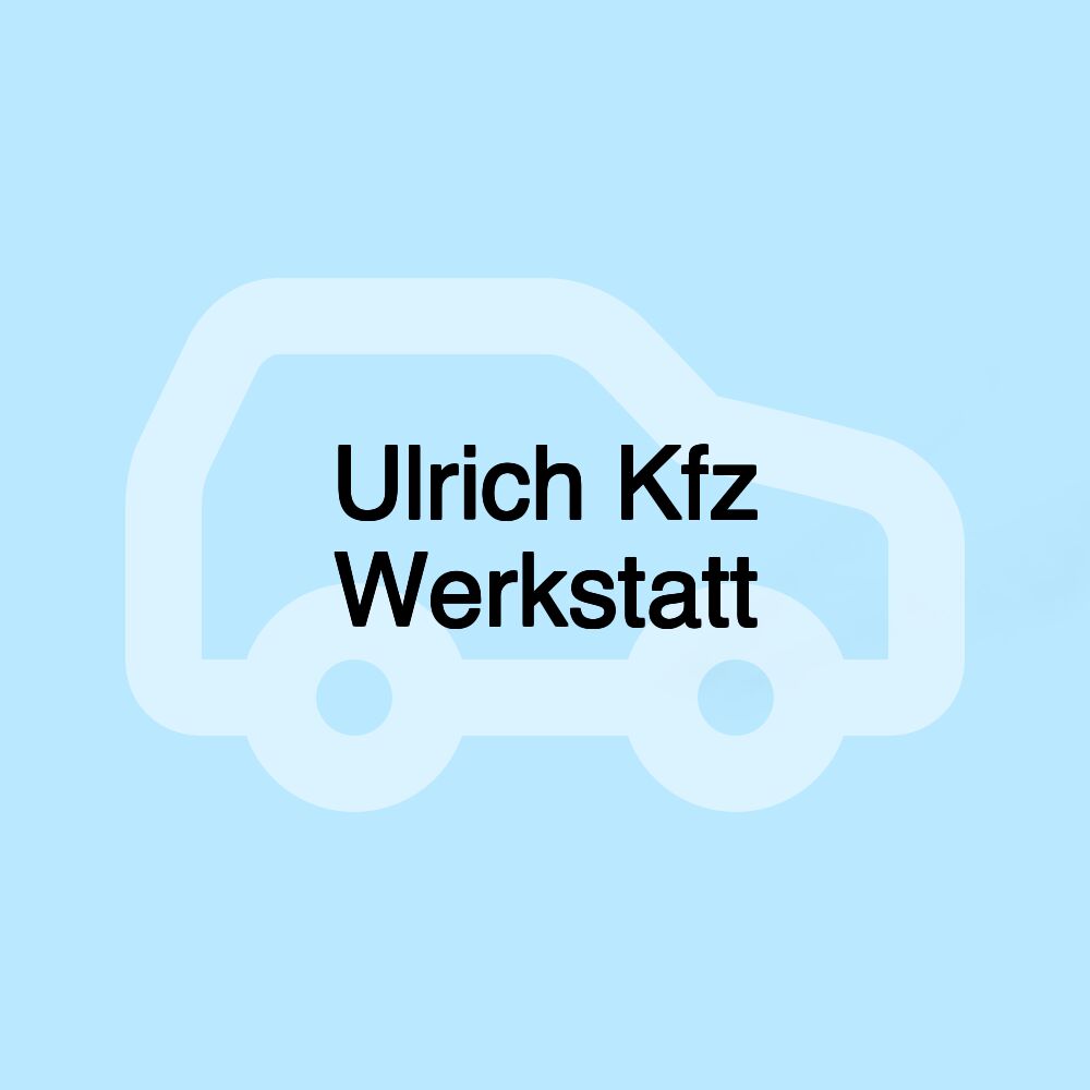 Ulrich Kfz Werkstatt