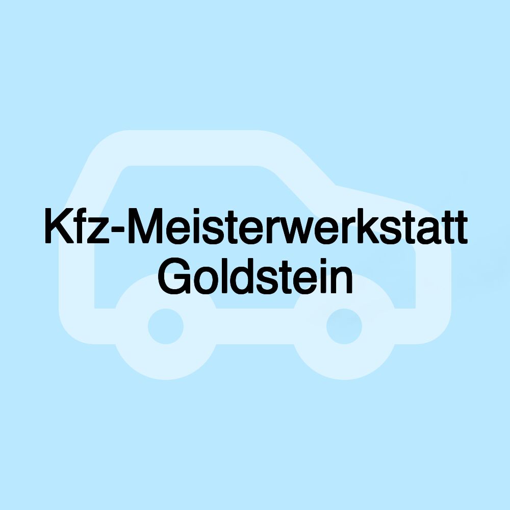 Kfz-Meisterwerkstatt Goldstein