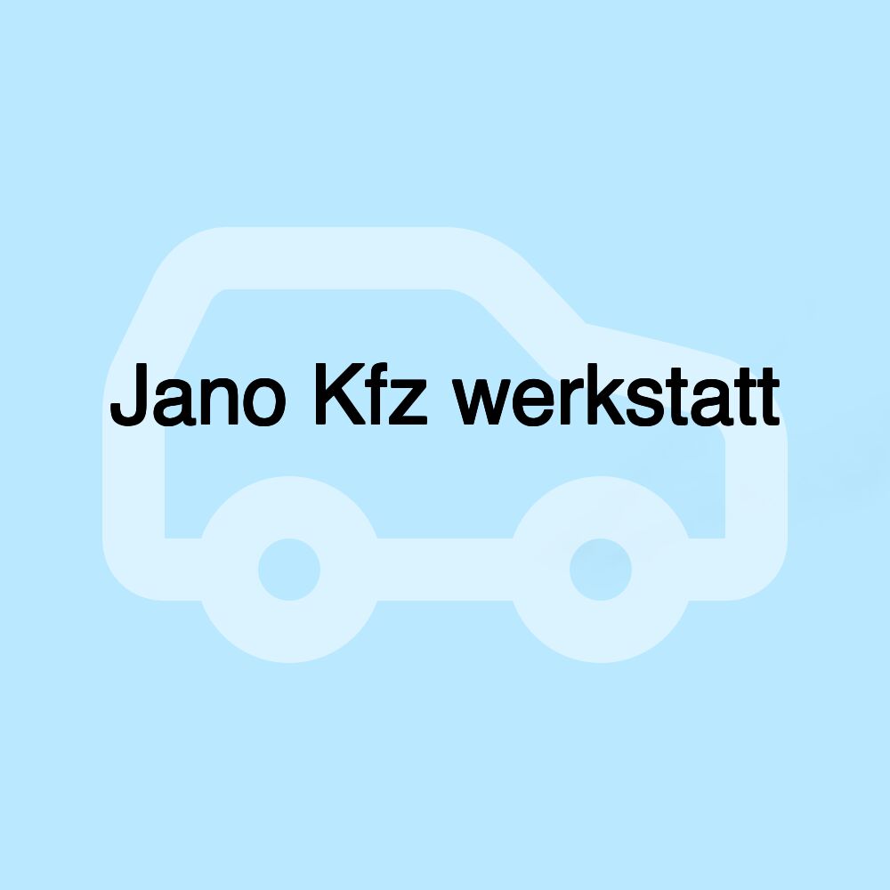 Jano Kfz werkstatt أبو شيركو