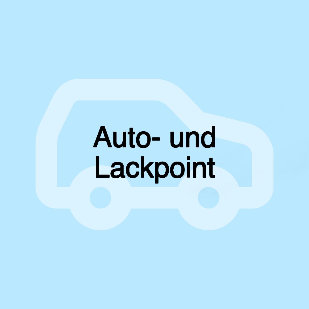 Auto- und Lackpoint