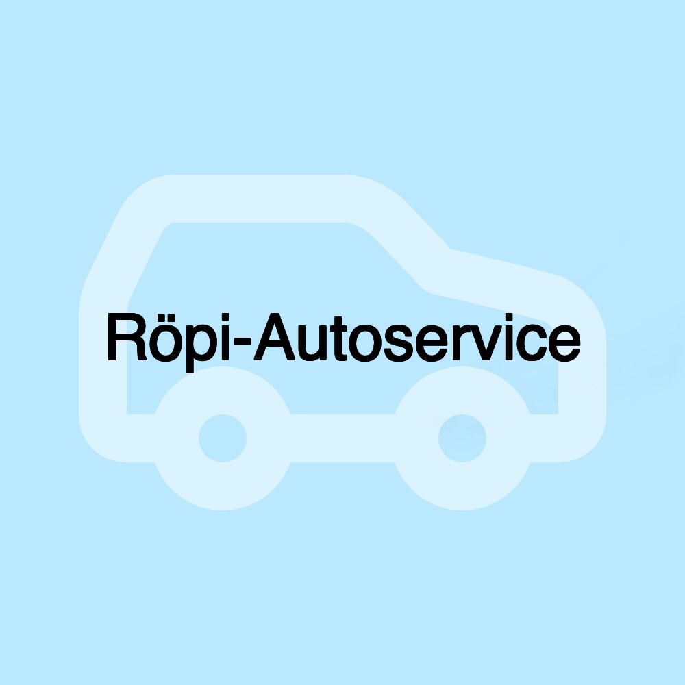 Röpi-Autoservice