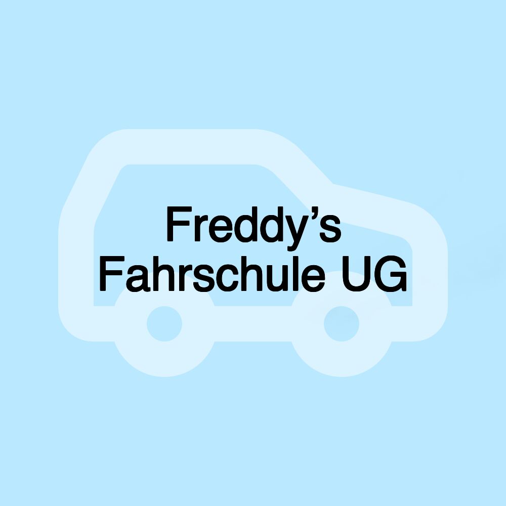 Freddy’s Fahrschule UG