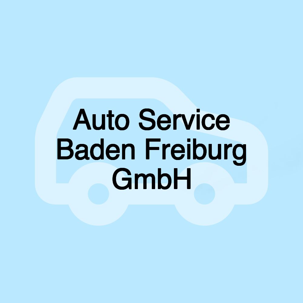 Auto Service Baden Freiburg GmbH