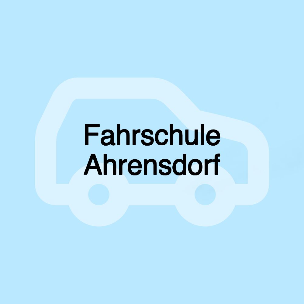 Fahrschule Ahrensdorf