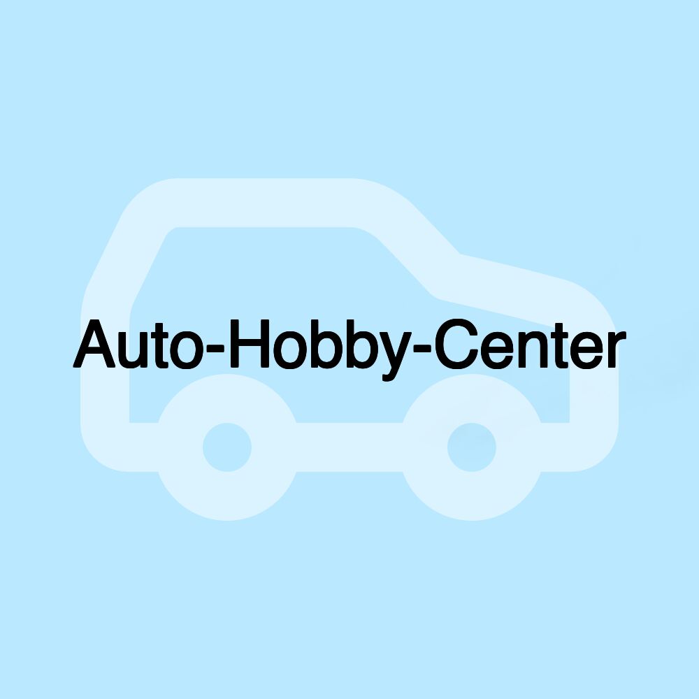 Auto-Hobby-Center