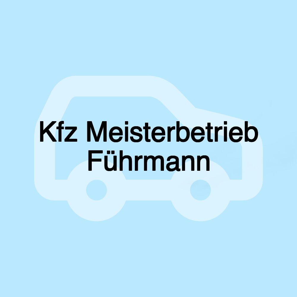 Kfz Meisterbetrieb Führmann