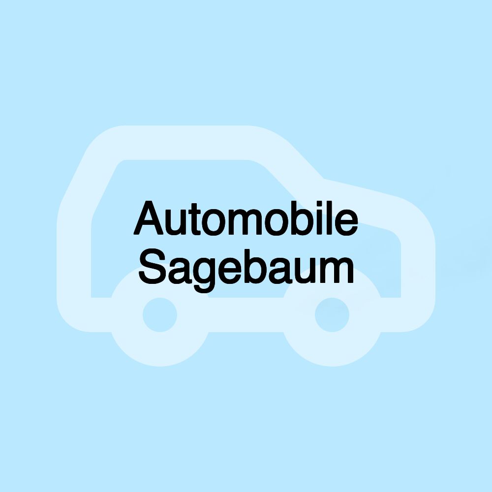 Automobile Sagebaum