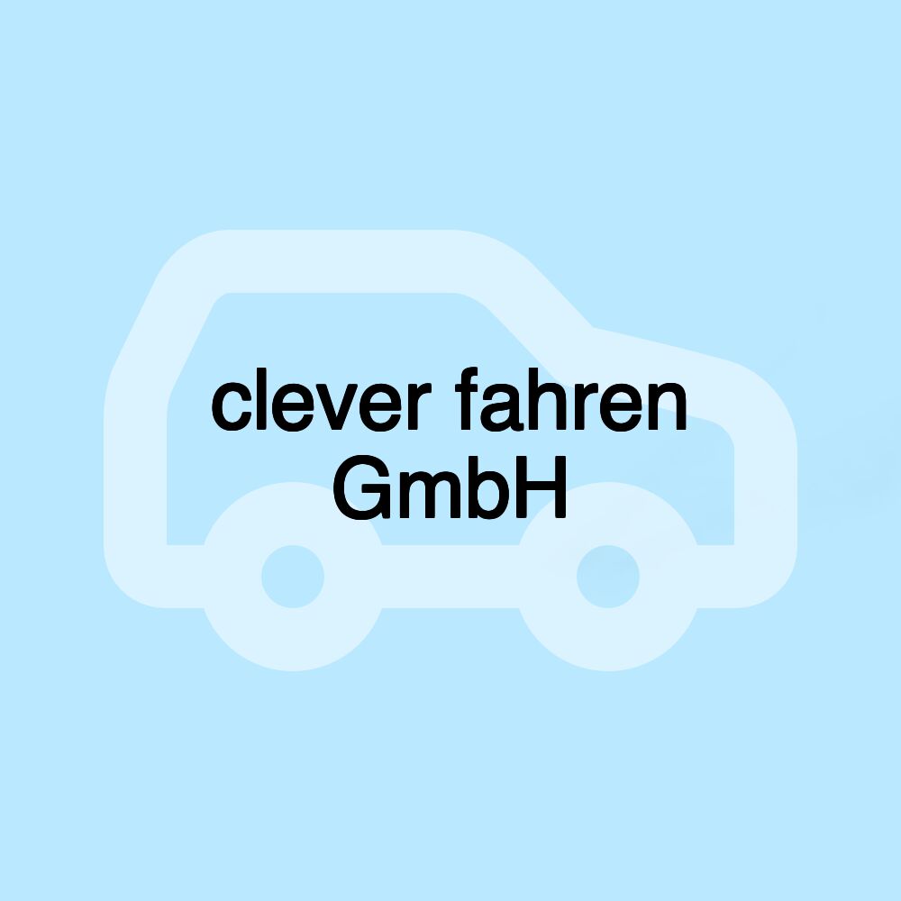 clever fahren GmbH