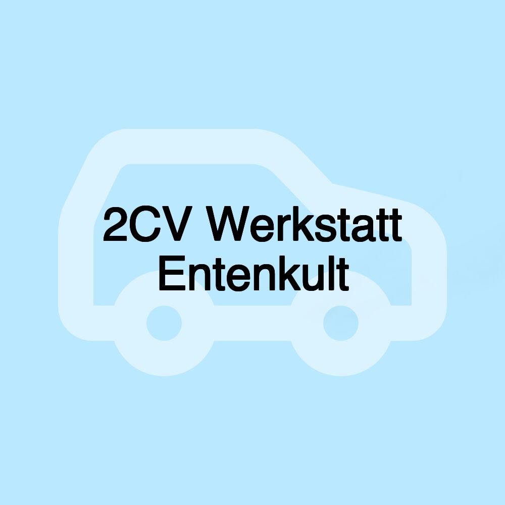 2CV Werkstatt Entenkult