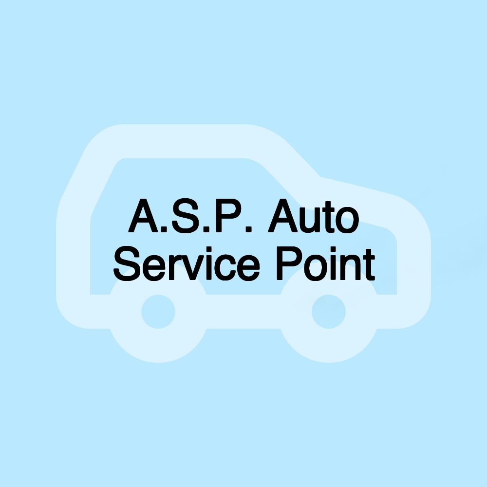 A.S.P. Auto Service Point