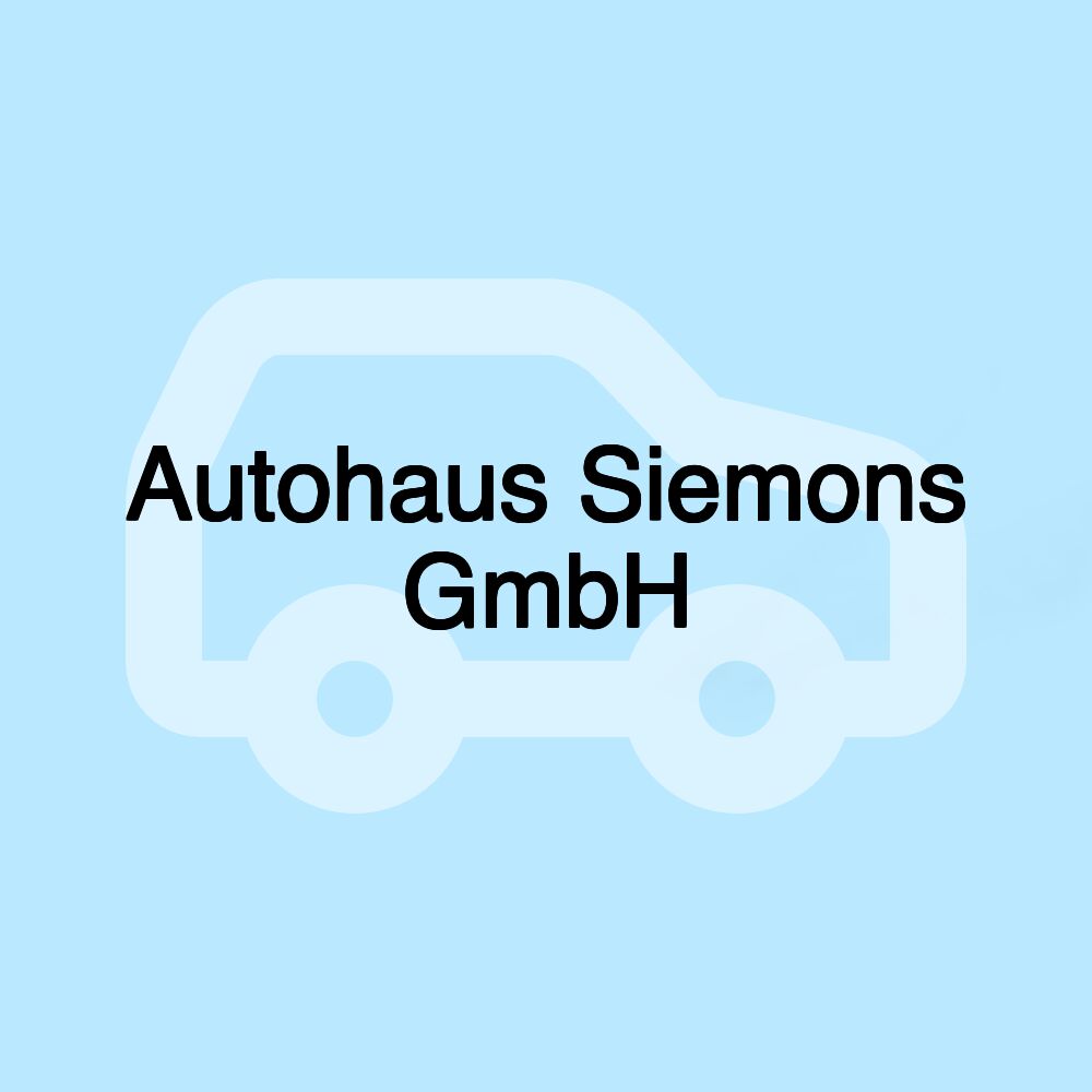 Autohaus Siemons GmbH