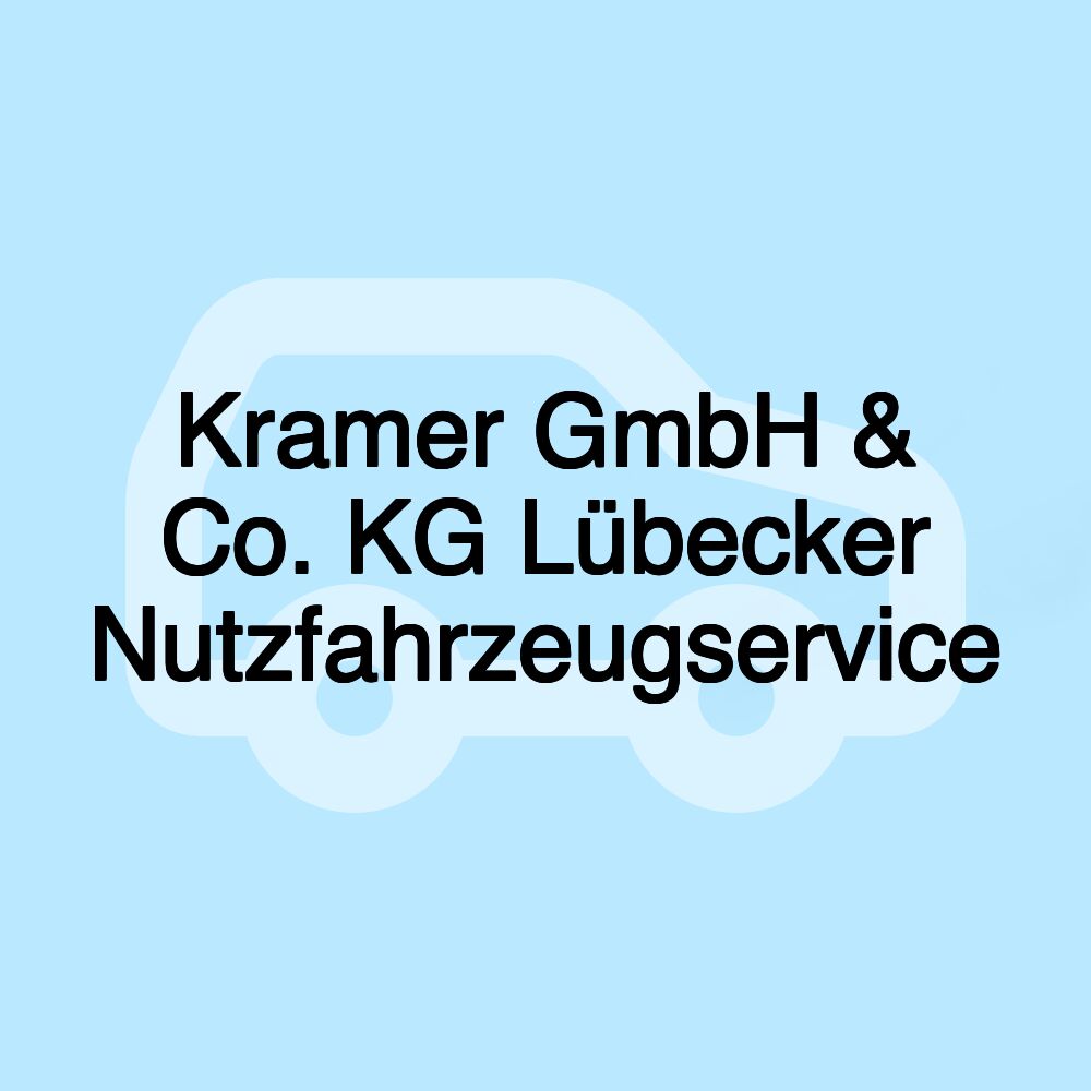 Kramer GmbH & Co. KG Lübecker Nutzfahrzeugservice