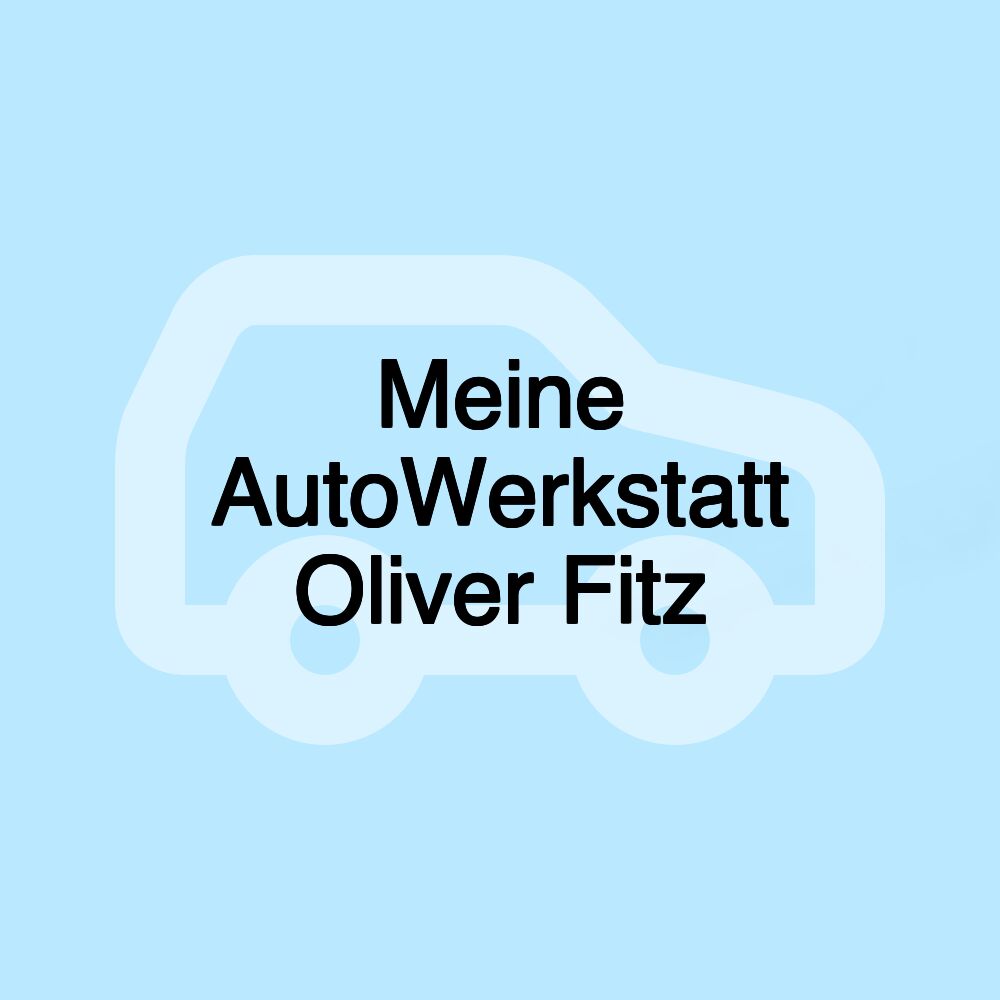 Meine AutoWerkstatt Oliver Fitz