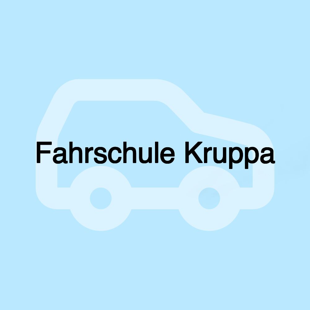 Fahrschule Kruppa