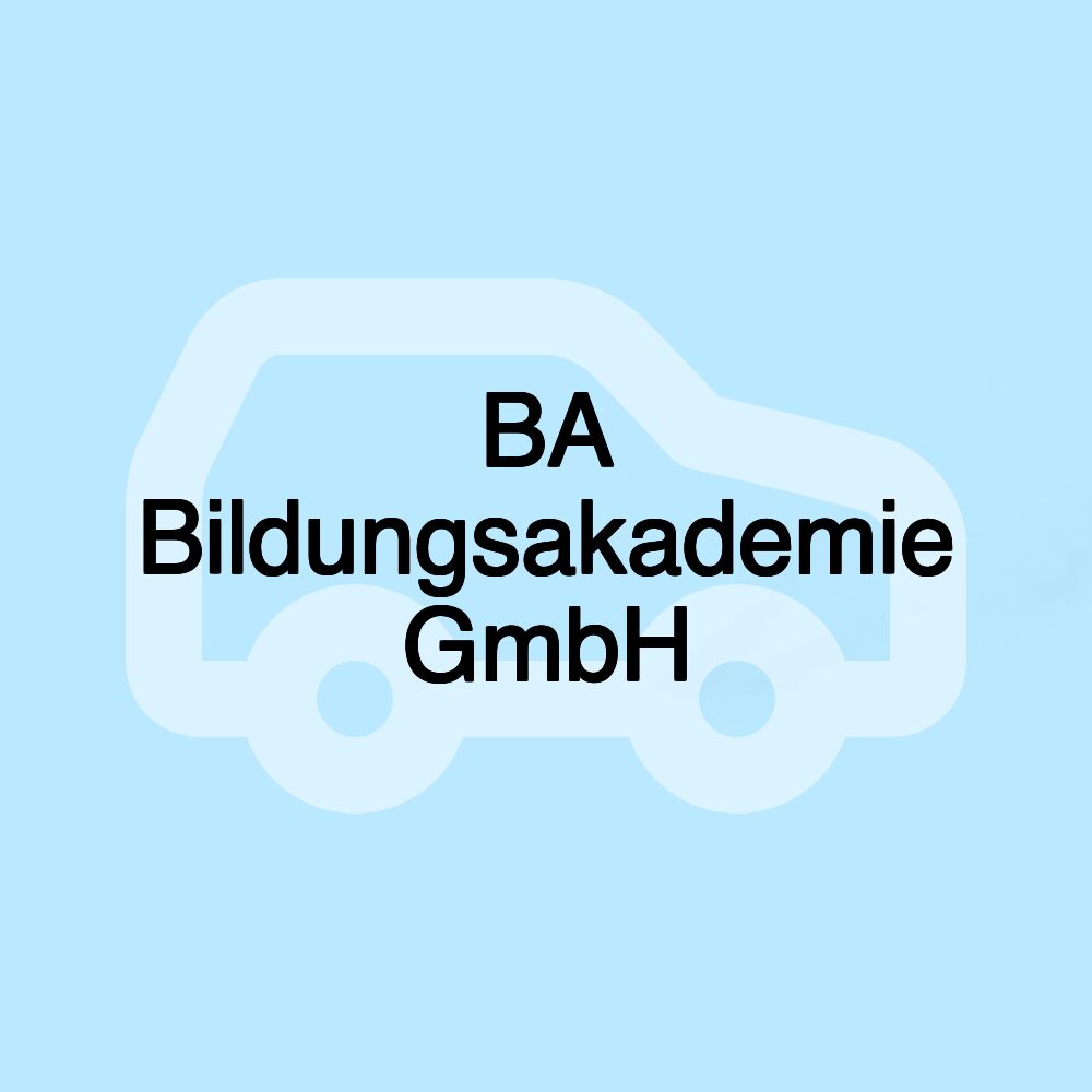 BA Bildungsakademie GmbH