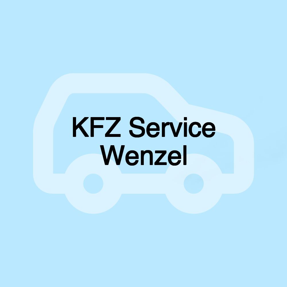 KFZ Service Wenzel