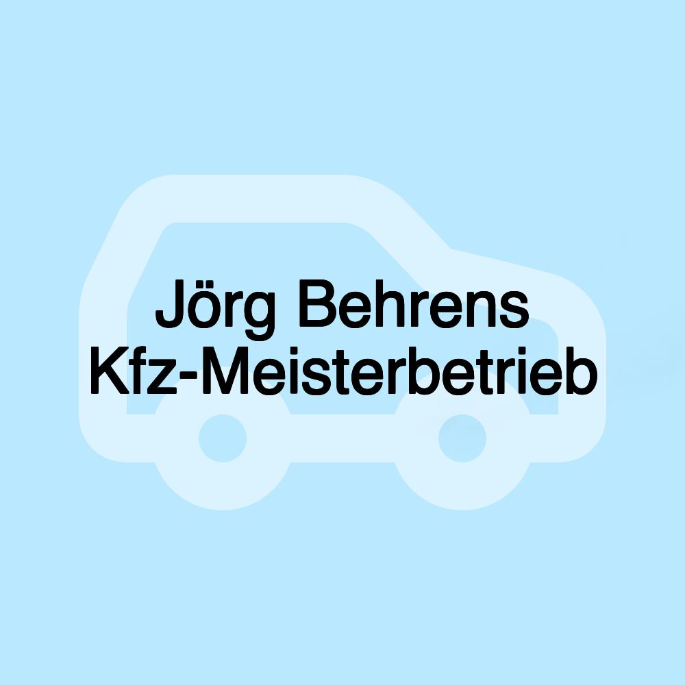 Jörg Behrens Kfz-Meisterbetrieb