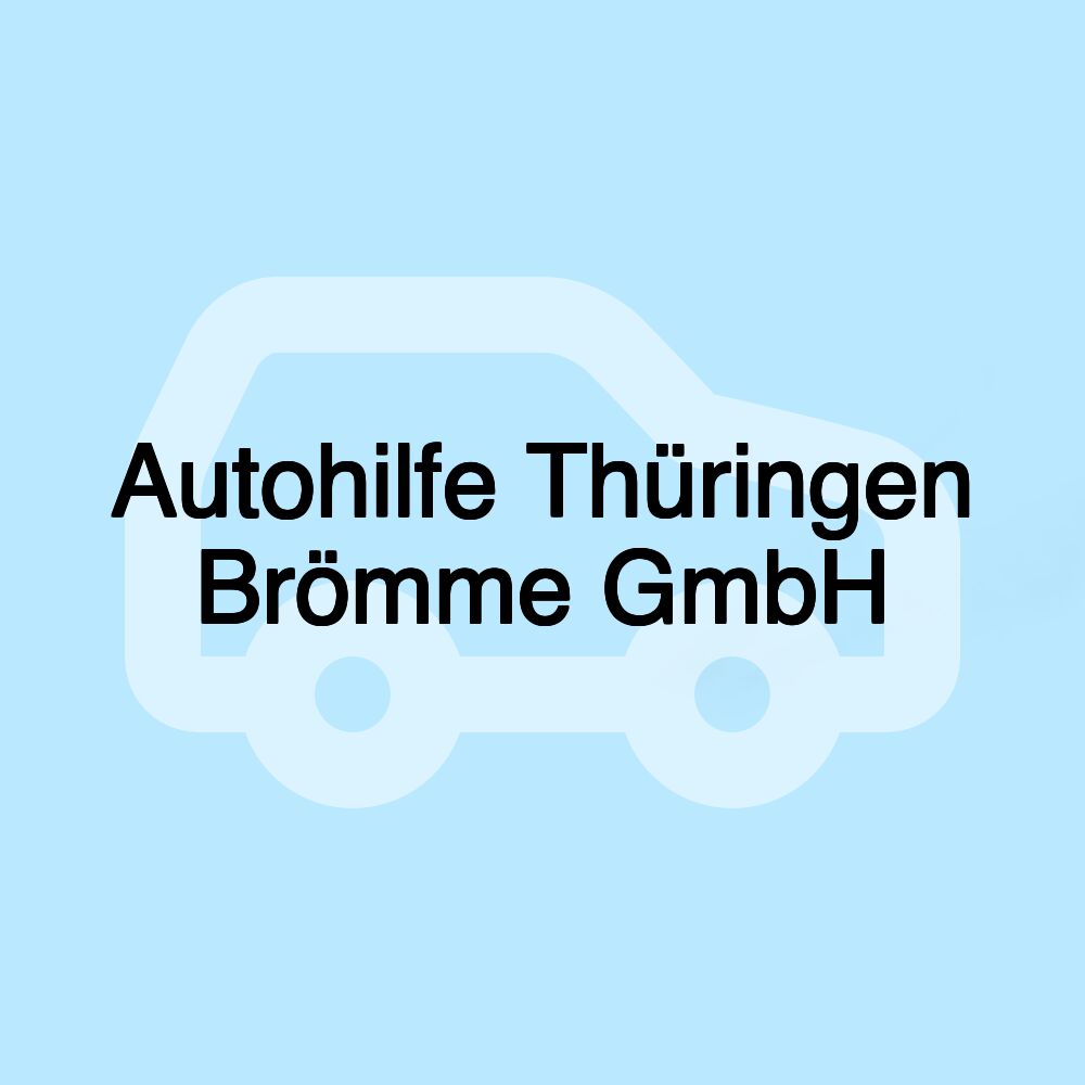 Autohilfe Thüringen Brömme GmbH