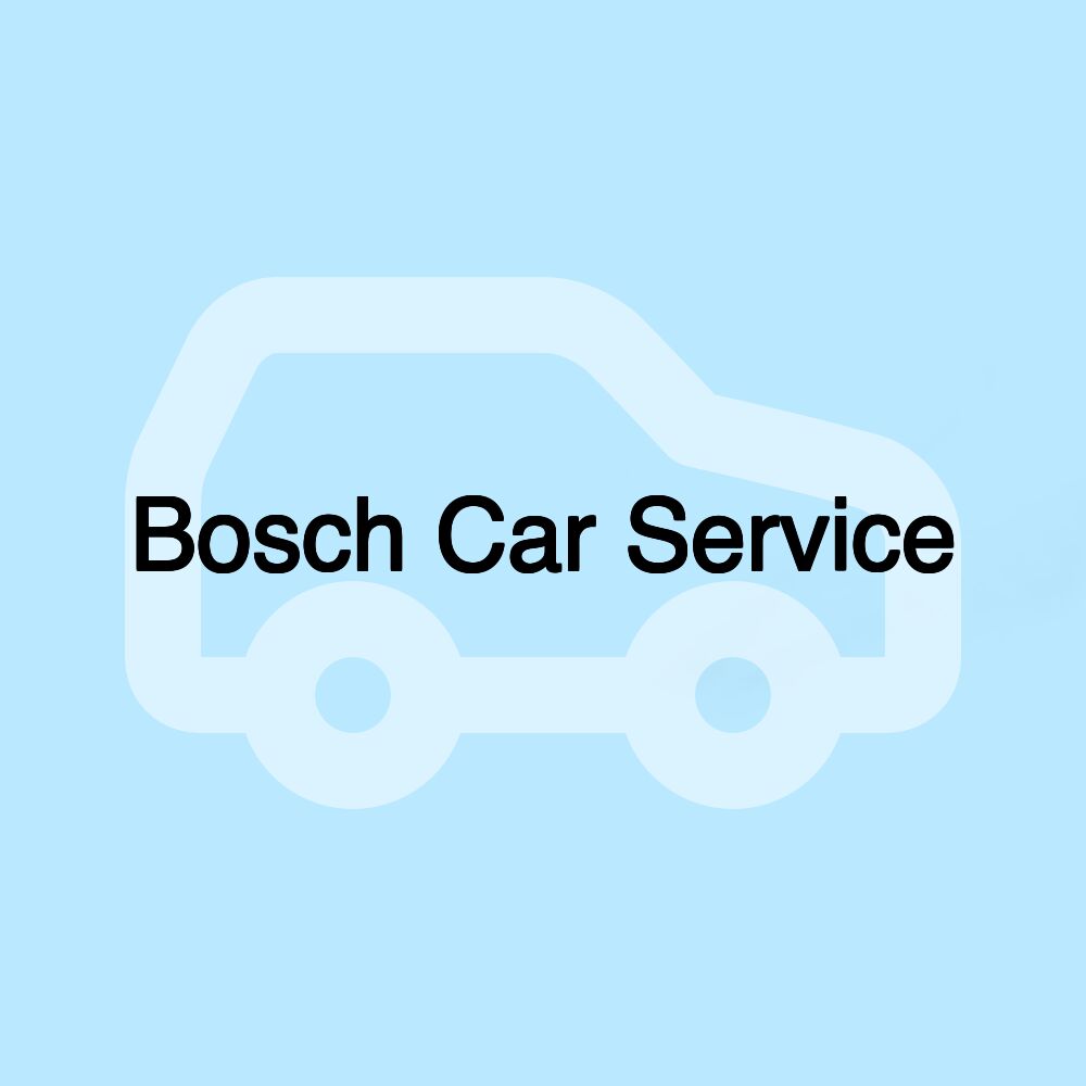 Bosch Car Service