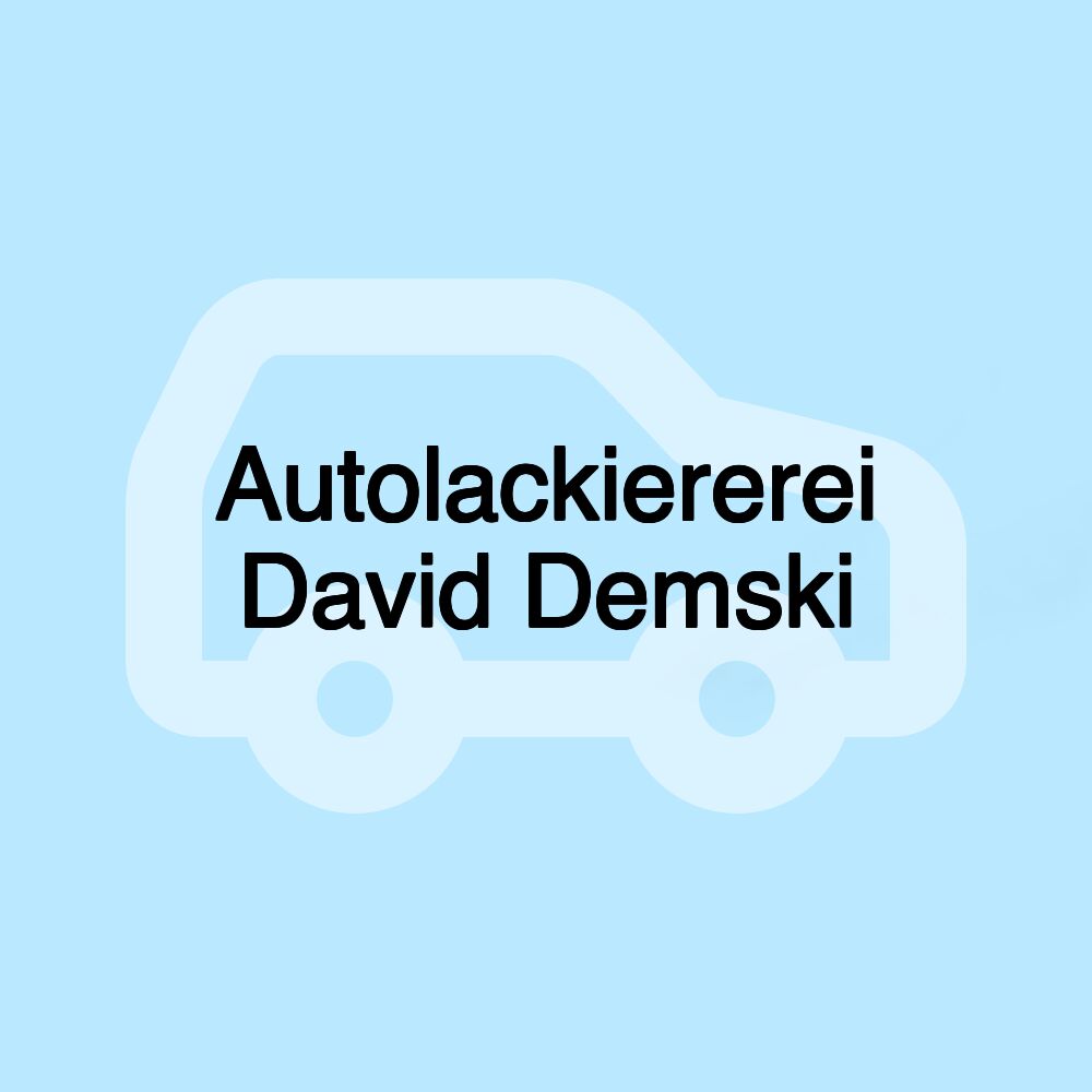 Autolackiererei David Demski