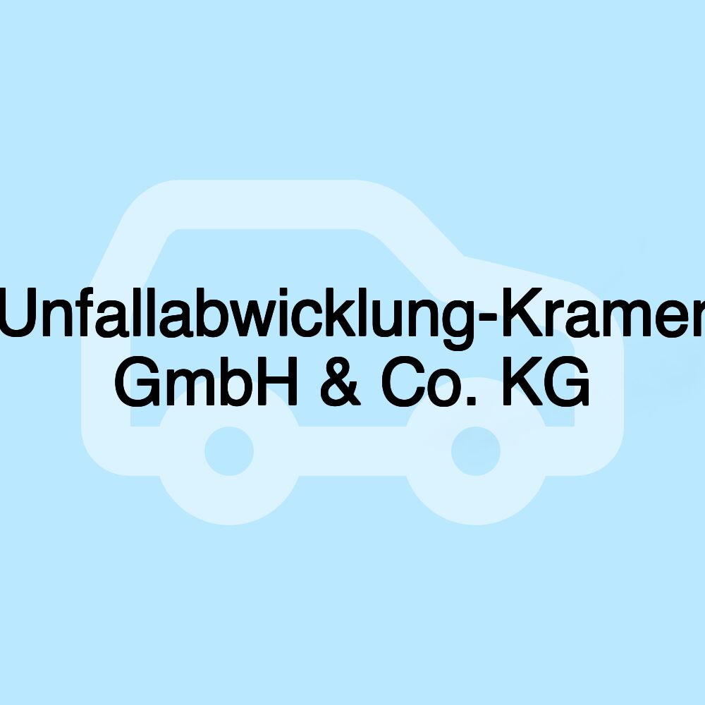 Unfallabwicklung-Kramer GmbH & Co. KG