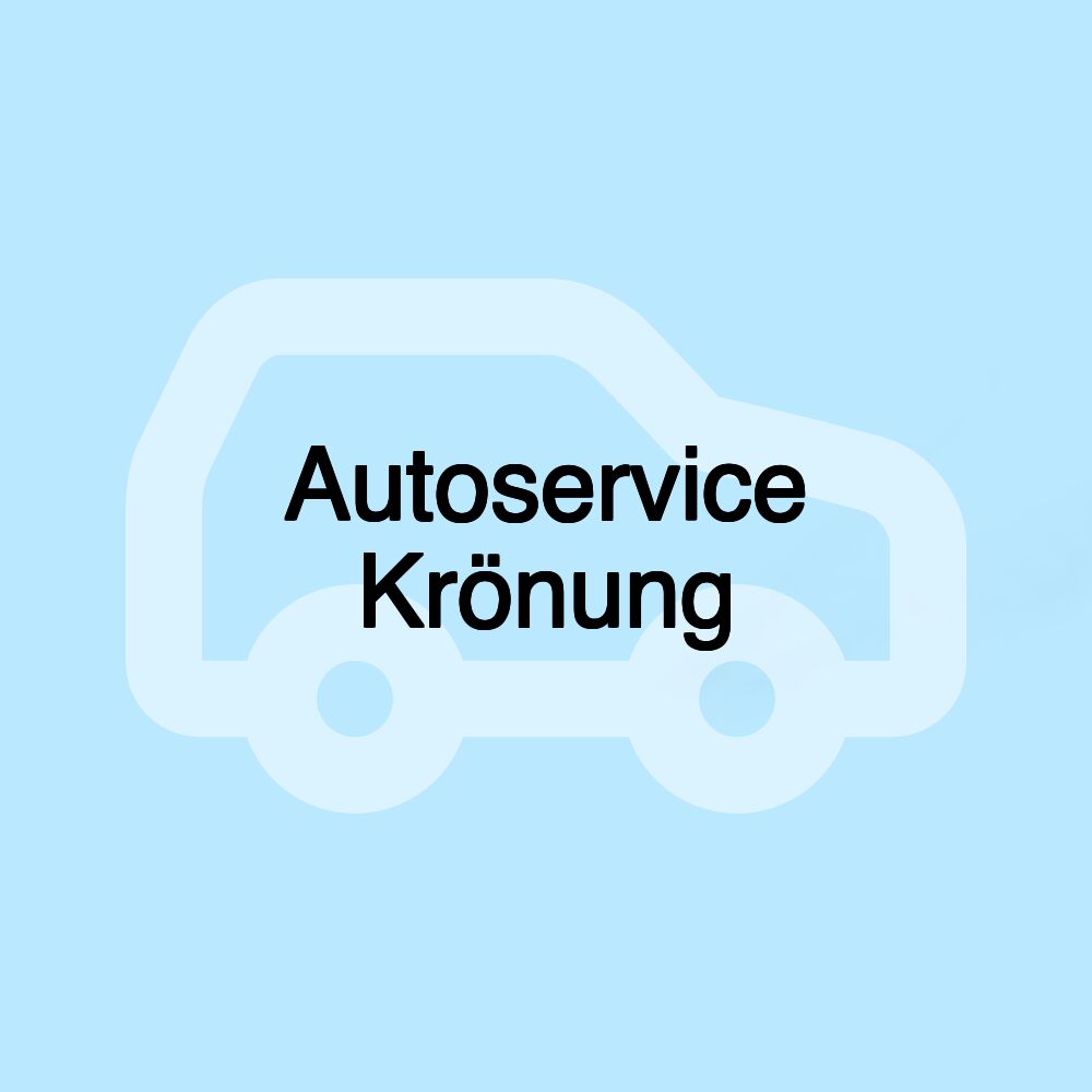 Autoservice Krönung