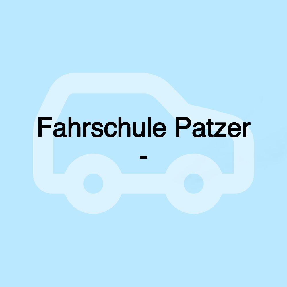 Fahrschule Patzer -