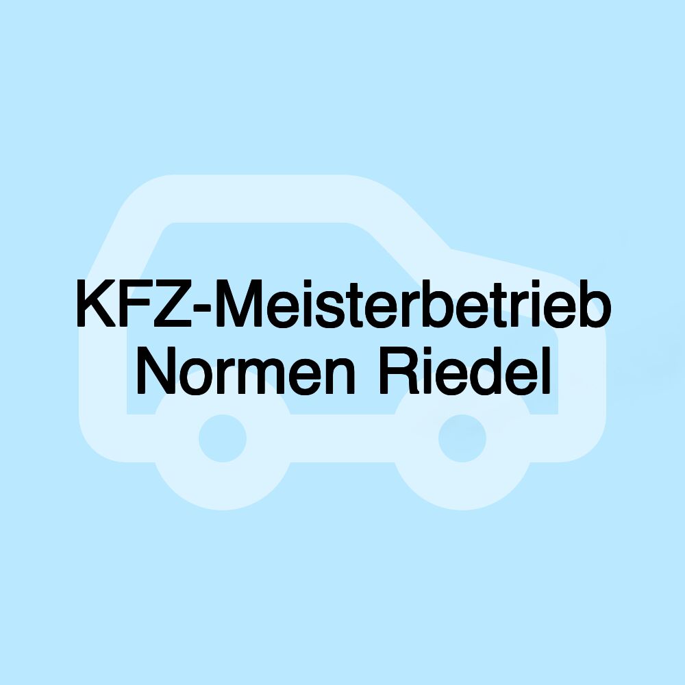 KFZ-Meisterbetrieb Normen Riedel