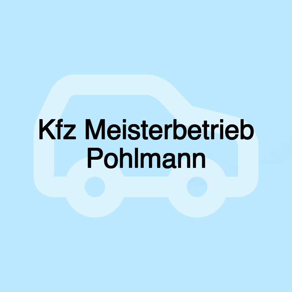 Kfz Meisterbetrieb Pohlmann