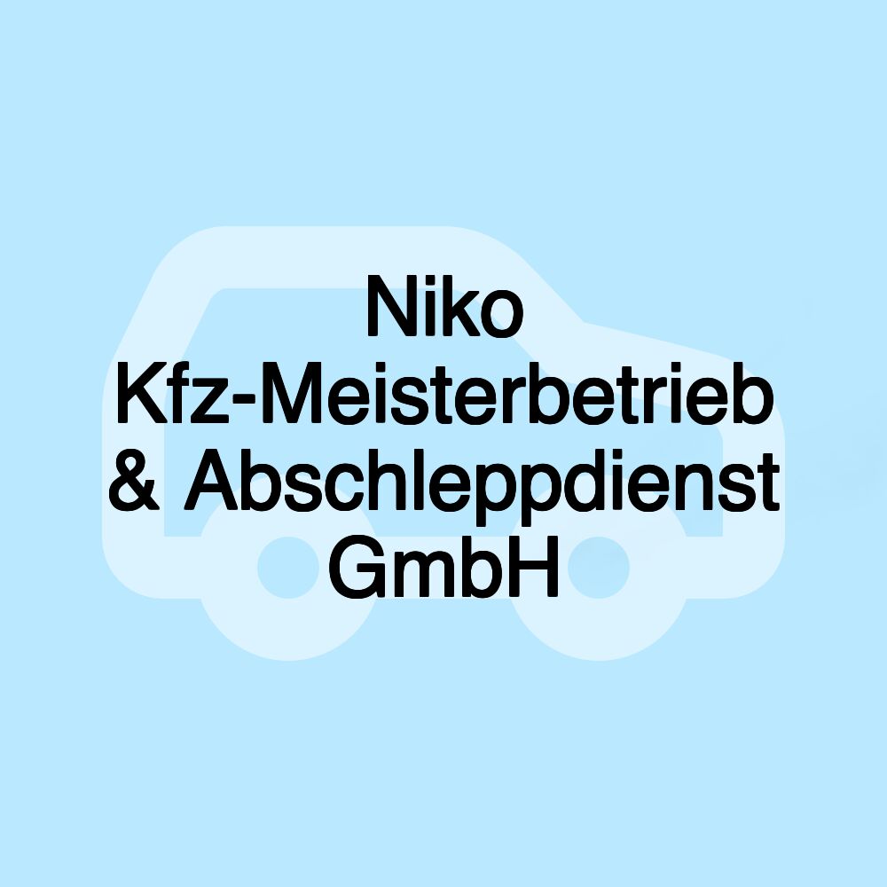 Niko Kfz-Meisterbetrieb & Abschleppdienst GmbH