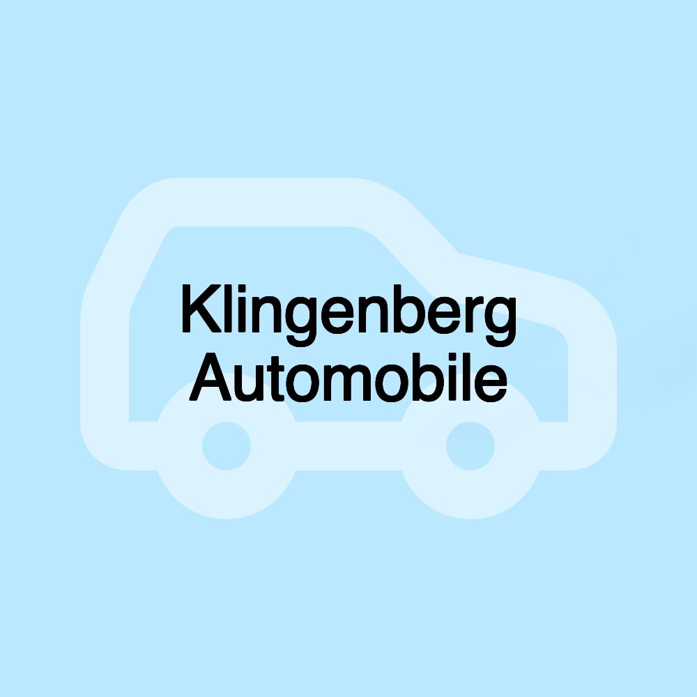 Klingenberg Automobile