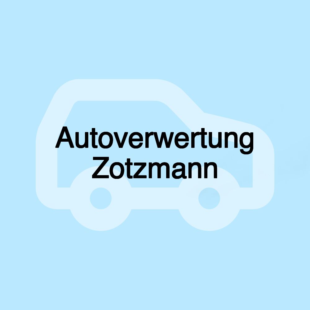 Autoverwertung Zotzmann