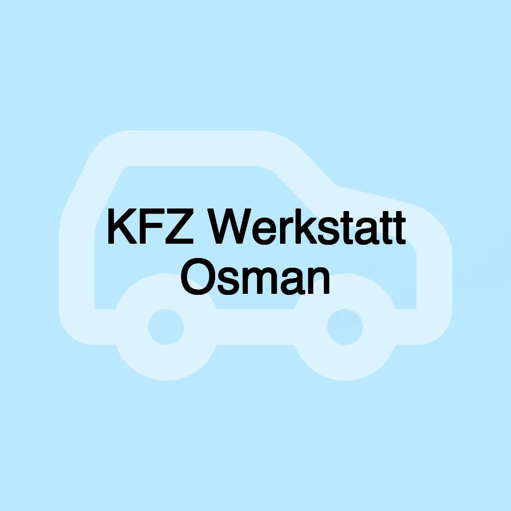 KFZ Werkstatt Osman