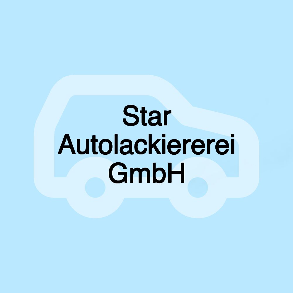 Star Autolackiererei GmbH