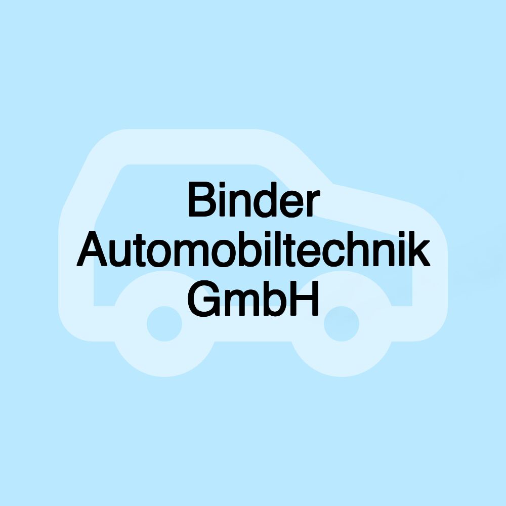 Binder Automobiltechnik GmbH