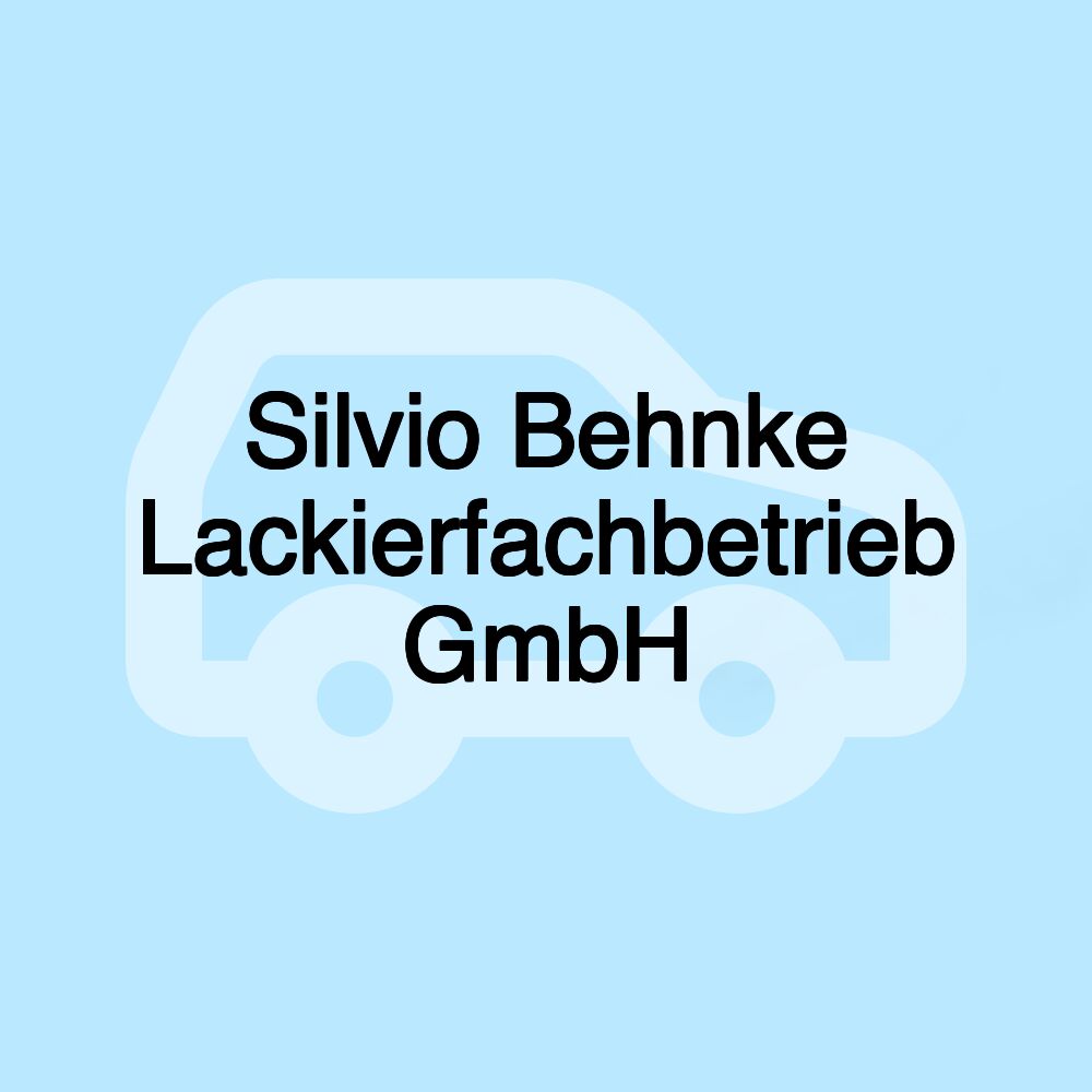 Silvio Behnke Lackierfachbetrieb GmbH