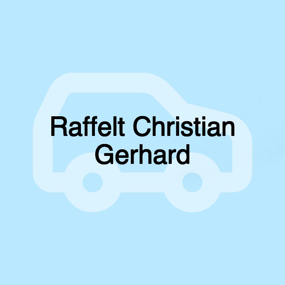 Raffelt Christian Gerhard